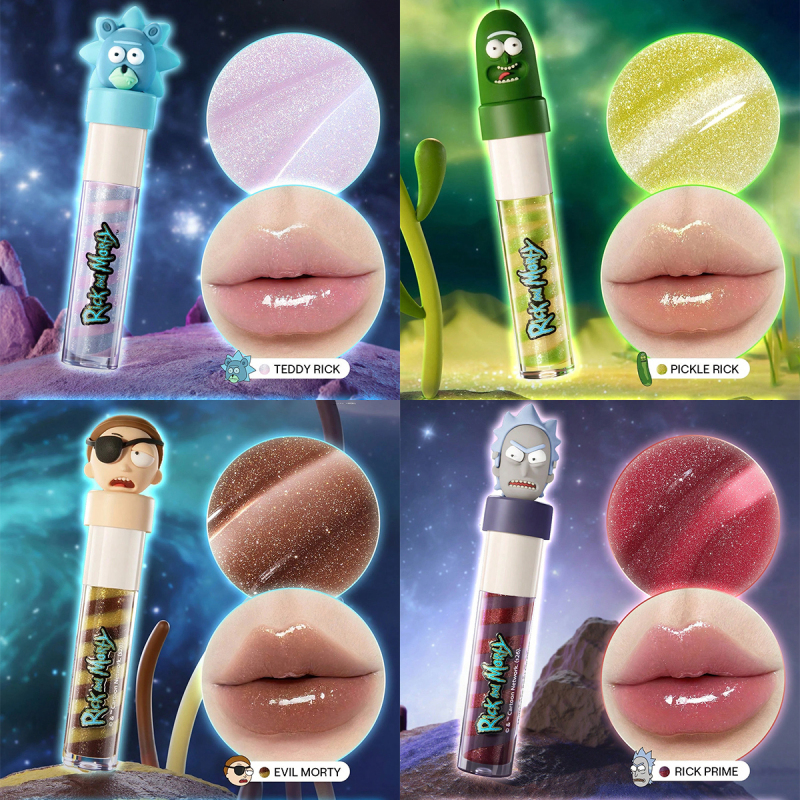 Sheglam Rick and Morty Co-Branded Second-Generation Multiverse Spiral Lip Gloss Sheglam Rick and Morty Co-Branded Second-Generation Multiverse Spiral Lip Gloss