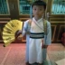 Trang phục trẻ em Hanfu phong cách Trung Quốc cậu bé học giả Trung Quốc học môn đệ quy tắc hiệp sĩ trang phục cậu bé mùa hè - Trang phục