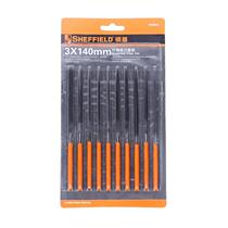 Steel shield S090008 10 pieces of jinx file knife set 4X 160mm mini Mini file