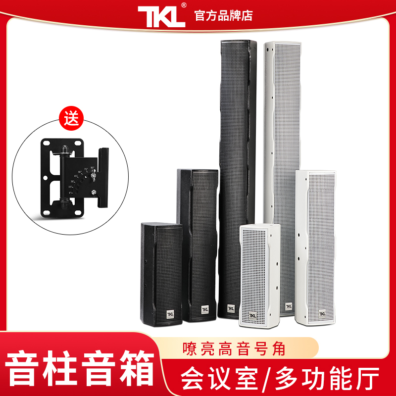 Tkl Conference Column Speaker Wall-Mounted Small and Medium-Sized Multimedia Room Background Broadcast School Video Meeting Audio