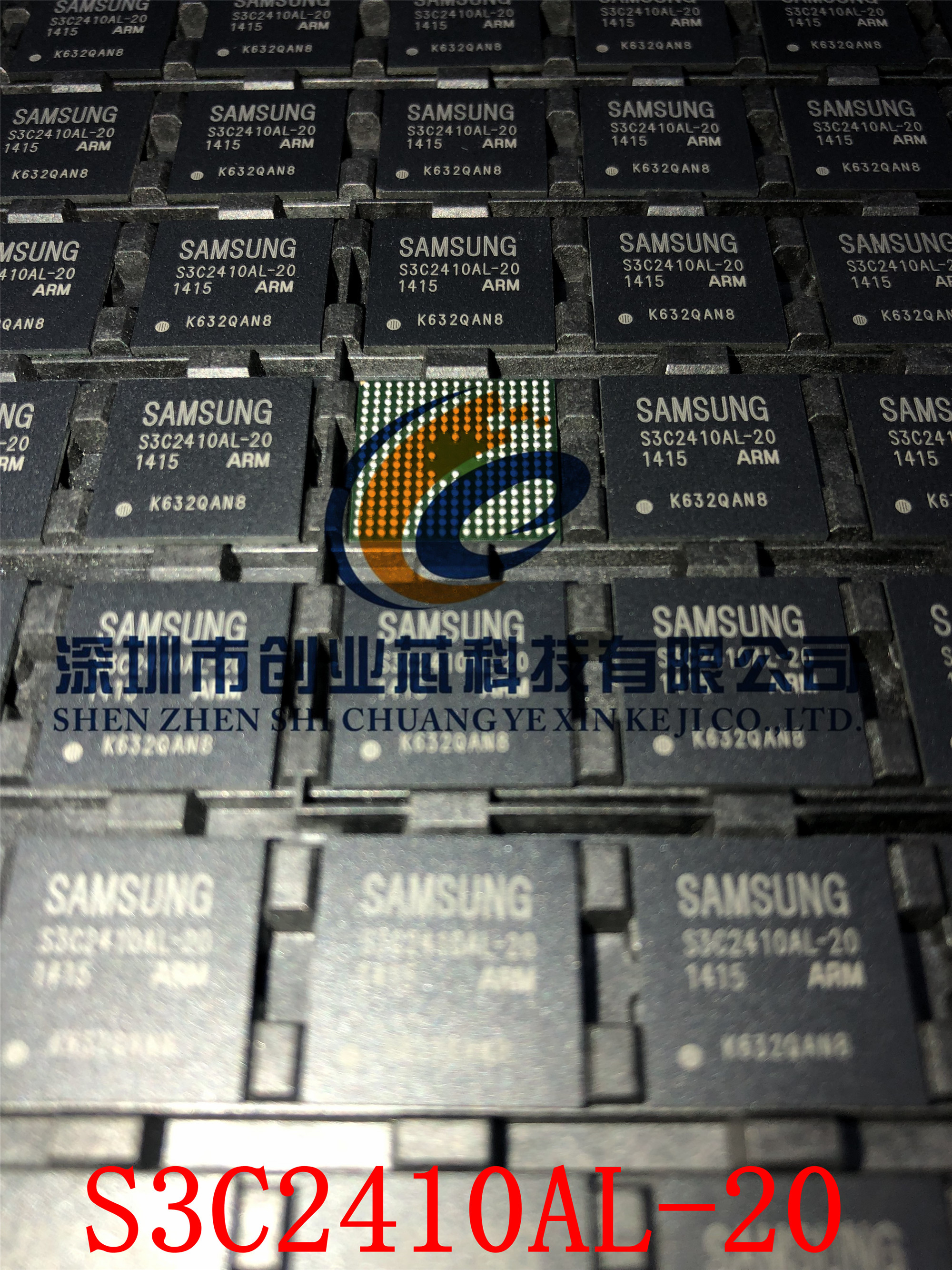 Original fit S3C2410AL-20 Samsung memory S3C2410A20-YO80 in kind shot straight