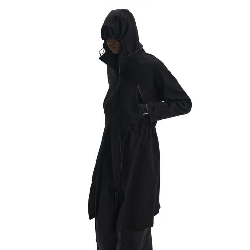 Bevan up | 3-Layer Assault Jacket, Three-Dimensional Tailoring, Hidden Hood, Drawstring Waist Bevan up | 3-Layer Assault Jacket, Three-Dimensional Tailoring, Hidden Hood, Drawstring Waist