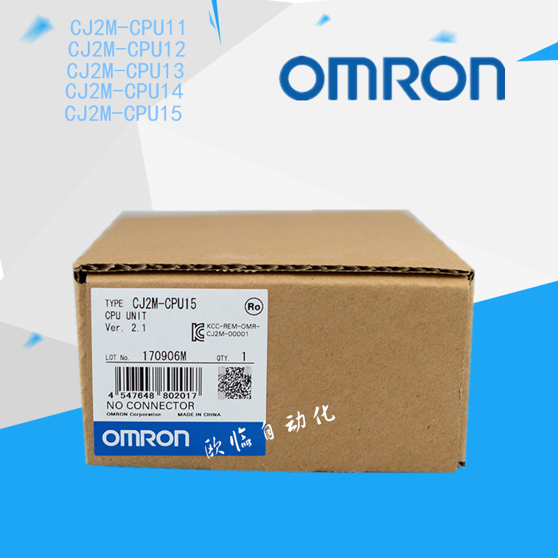 OMRONCPU UNIT CJ2M-CPU15 PROGRAMMABLE DESIGN CONTROLLER 60K MODULES BRAND NEW ORIGINAL