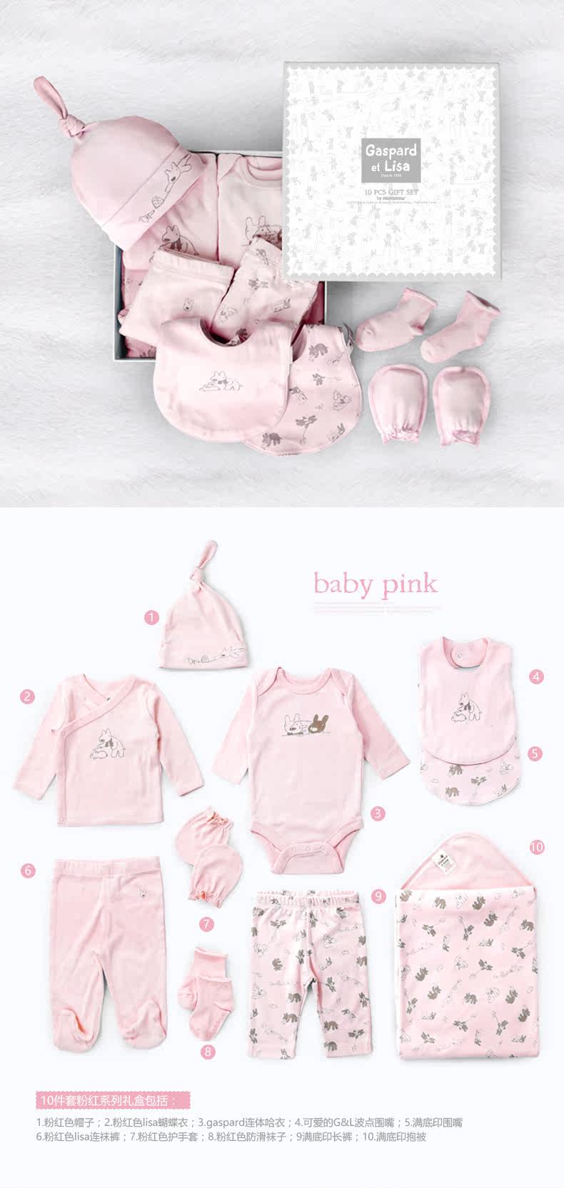 Coffret cadeau pour nouveau-né - Vêtements + Fournitures - Ref 1953866 Image 12