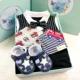 Hộp quà cho bé mùa hè Nam bé Mùa hè ngắn tay Cotton Bông quý ông Haberdash Dress Set Little Prince Baiti Quà tặng