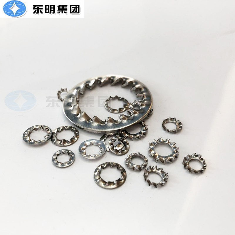 Dongming 304 stainless steel GB861.2 internal serration anti-loose locking gasket belt internal serrated DIN6798JM3-M30
