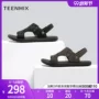 Tianmeiyi 2019 hè mới bằng da bò nam bằng da thường dép BQ005BL9 - Sandal giày sandal nam