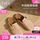 Женская обувь TATA he she wheat ear bear / летняя обувь birkenstock на толстой подошве; модные универсальные тапочки; босоножки с пустым задником; KM804BH6 mini 1