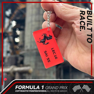 F1 team acrylic keychain F1 peripherals