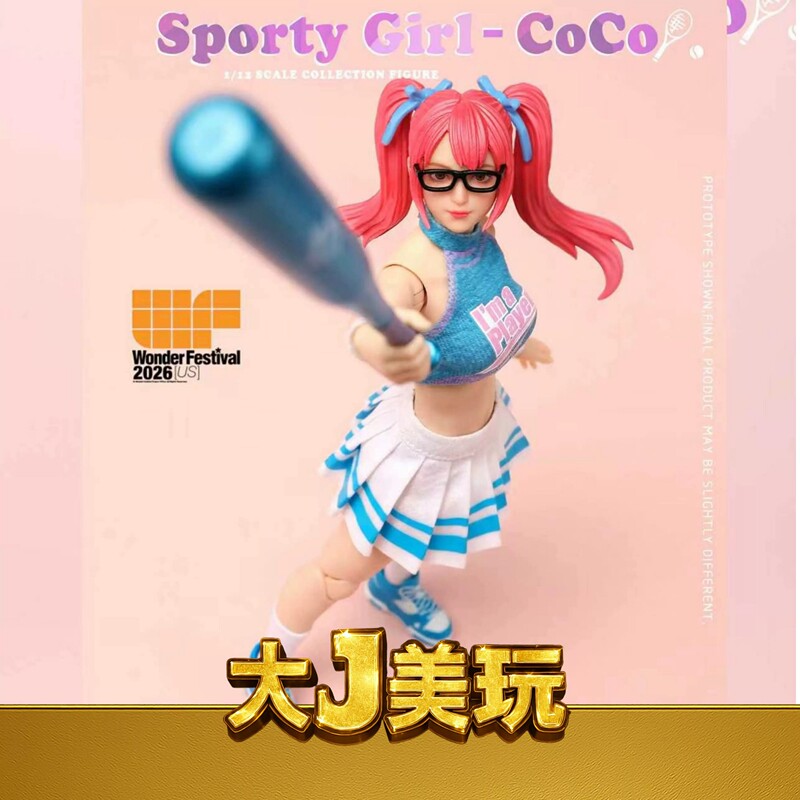 [in Stock] Cftoys 1/12 American Wf26 Exhibition Limited Edition Sports Girl Coco Action Figure