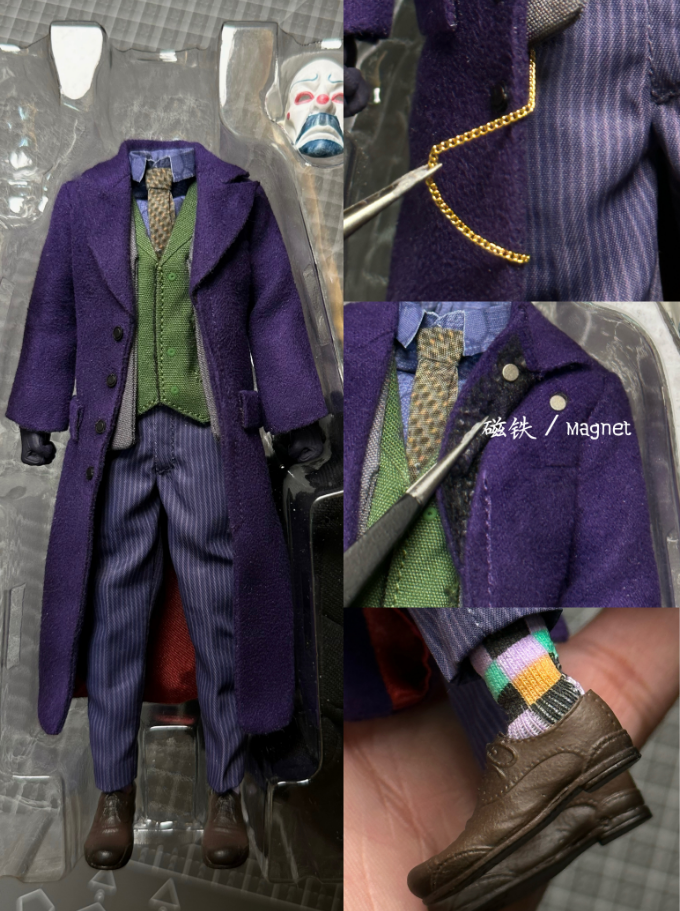 New FILIX TOYS FX004 1/12 Joker Heath Ledger 6
