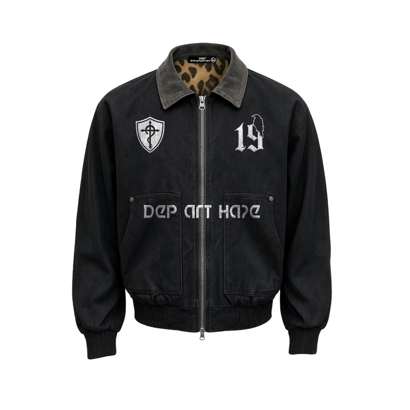Dehz26 Pigeon Shield Lapel Jacket for Men, New Autumn Casual Versatile Cleanfit Short Wide Leopard Print Coat Trendy Dehz26 Pigeon Shield Lapel Jacket for Men, New Autumn Casual Versatile Cleanfit Short Wide Leopard Print Coat Trendy