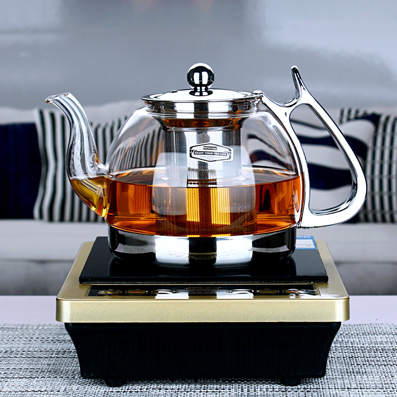 Special cooking tea suit for household induction cookers for Polun induction cookers glass boiling kettle Heat-resistant glass boiling teapot