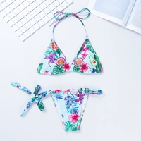 2019 mới bikini bãi biển tam giác gợi cảm áo tắm thời trang đồ bơi bên châu Âu và đồ bơi nữ - Bikinis đồ tắm biển nữ cao cấp