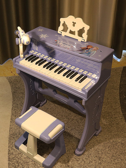 El piano de juguete para niños se puede tocar de 3 a 9 años 8 Piano electrónico casero para niñas 5 con micrófono 4 Regalo musical de Aisha 6
