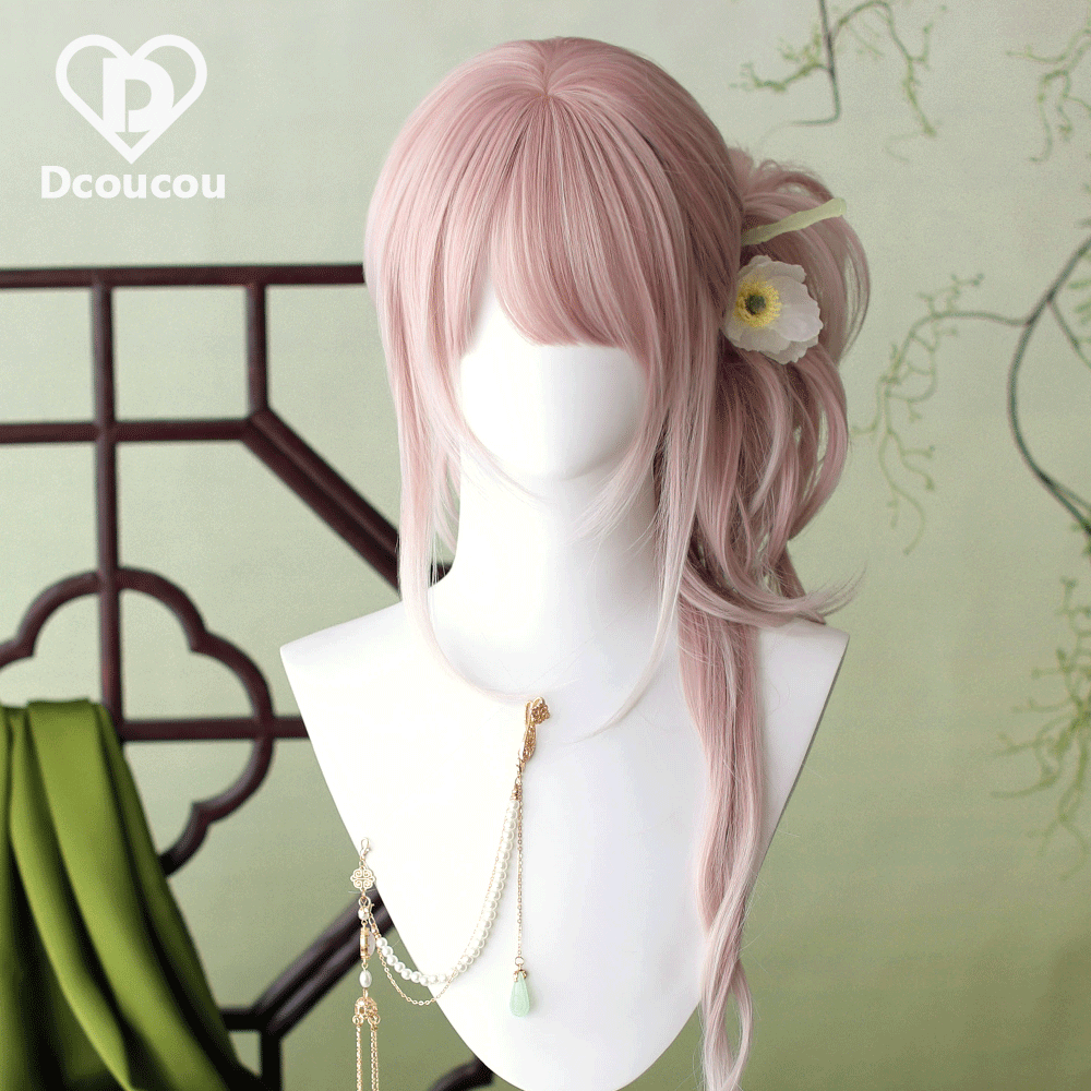 Qilixing|70cm слоистые LOLITA двойные хвостики|искусственные волосы|Dcoucou Douhuajia