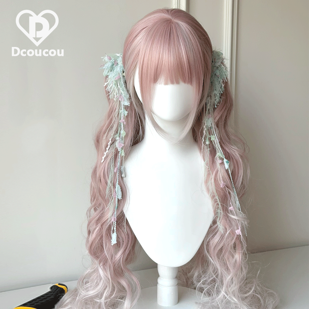 Yao Ji | 70см Античная Зao Ji LOLITA двойные хвостики | Парик | Dcoucou Douhuajia