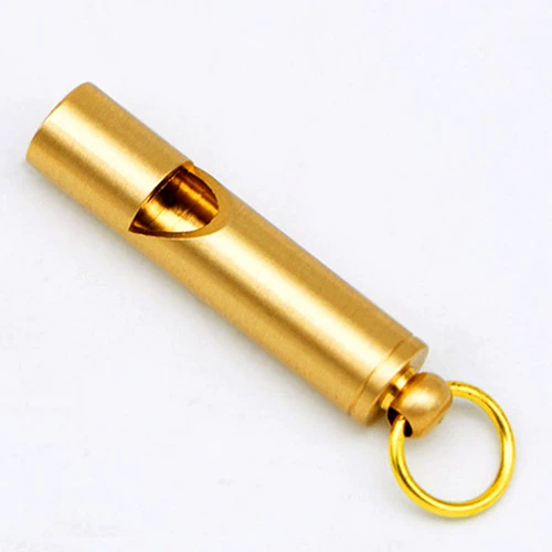 Латунный дорожный свисток, спасательный жилет, креативный детский брелок подходит для мужчин и женщин для тренировок, подарок на день рождения