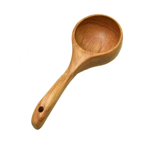 Creative Korea ест высушенную ложку рисового чаша, приготовление деревянной каши миски, японская в стиле домашний совок риса, ложка, душевая вода