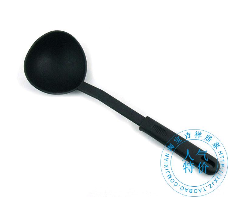 Nhiệt độ cao chống dính chảo đặc biệt nấu ăn bằng nylon silicone xẻng dụng cụ nhà bếp thìa dài xử lý xẻng gia nhiệt chảo chống dính sâu lòng