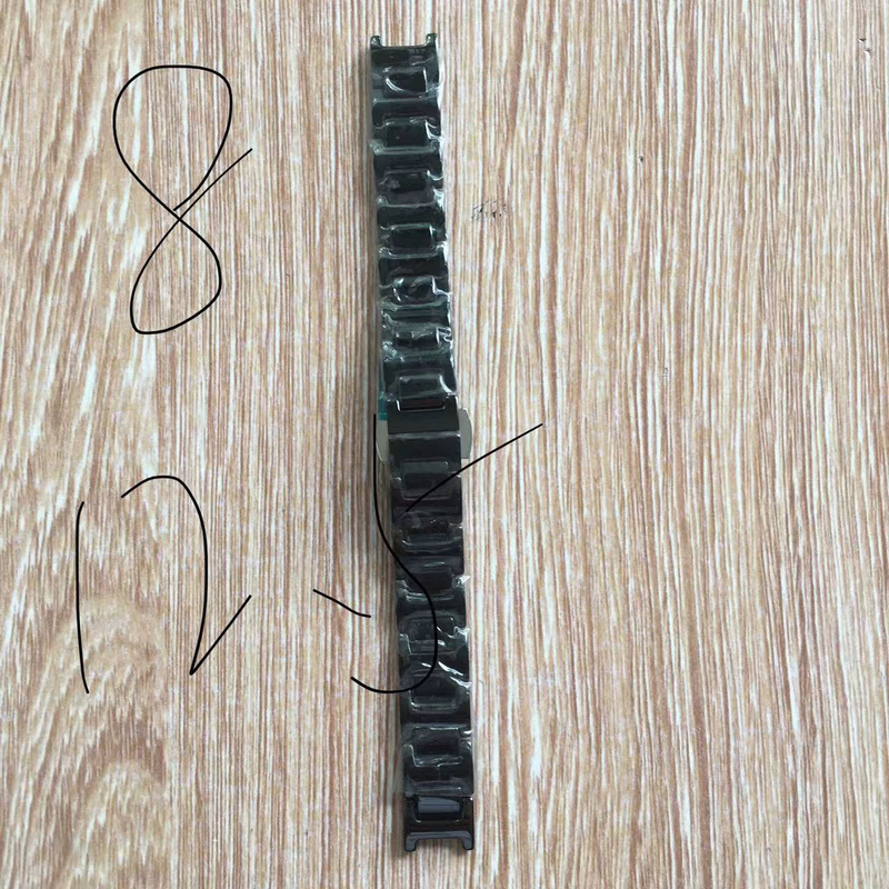 Ceramic Watch Strap Universal Rado Accessories Junnuo Chain Poscer Concave-Convex Interface Rosht Watch Link Wristband
