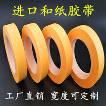 Imported and paper 7388 paper tape paint with beautiful color separation paper painting decoration wall non-trace texture paper tape