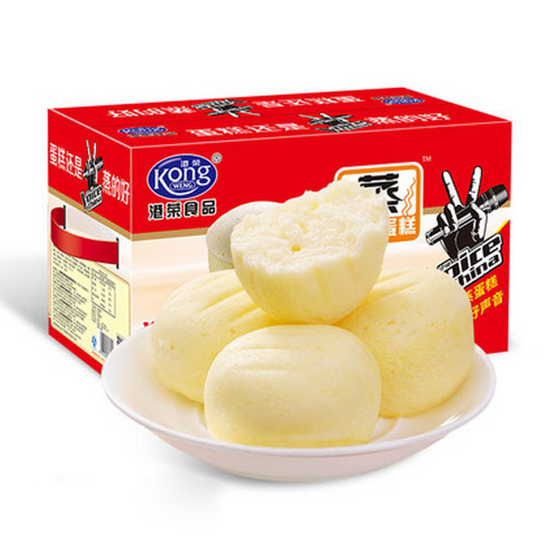 Gangrong steamed milk cake 900g lactic acid bacteria small pocket 1000g yogurt toast cake 500g