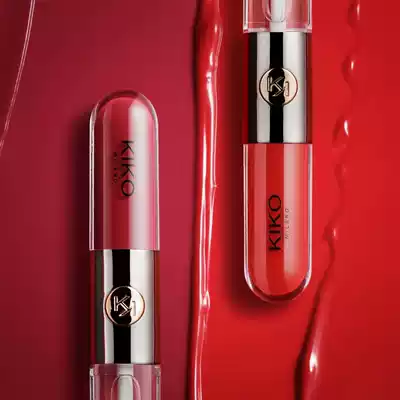 KIKO double-head lip glaze long-lasting color limited Maple Leaf red velvet fog face lip gloss bean paste 103