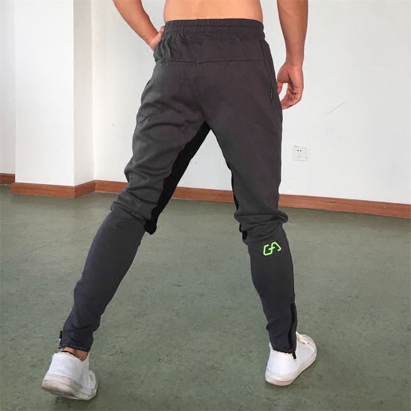 Купить Брюки спортивные Фитнес-тренировочные брюки мышечной мальчик тонкий мужские закрой ноги Вэй брюки бег спортивные брюки для фитнеса мужские OTHER в интернет-магазине с Таобао (Taobao) из Китая, низкие цены