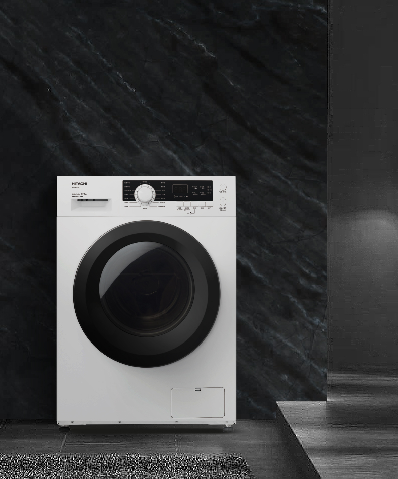 Hitachi/日立 BDD80CVE 8KG全自动洗烘干一体滚筒洗衣机变频超薄淘宝网