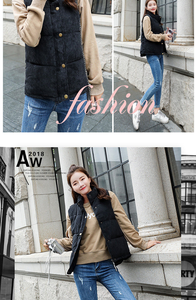 Débardeur hiver femme en Coton - Ref 3176036 Image 9