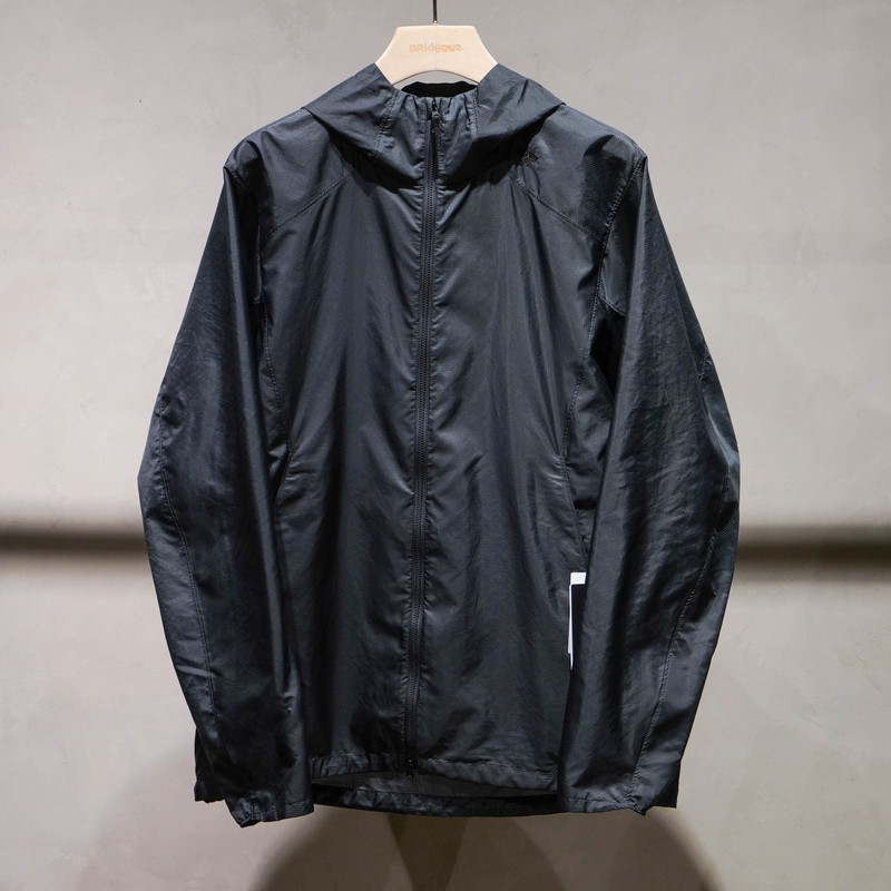 Bridggge In-Stock Goldwin 26Ss Lightweight Ripstop Fabric Windproof Hooded Jacket Gm16124