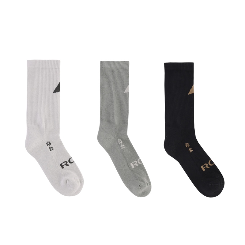 Bridggge In-Stock Roa Hiking 26Ss Biofil Blended Cotton Logo Elastic Quick-Drying Sports Socks