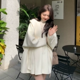 Зимнее красное летнее пальто с капюшоном, шерстяной плащ, куртка, изысканный стиль