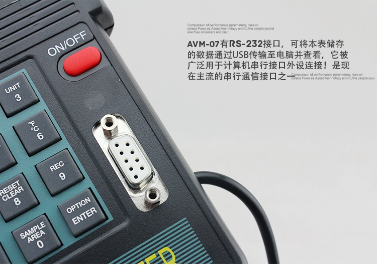 Đài Loan Taishi AVM01 cánh quạt máy đo gió có độ chính xác cao máy đo gió cầm tay đo gió đo thể tích không khí AVM05