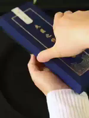 Customized lettering Chinese style mahogany gel pen creative retro business birthday companion brass signature pen set