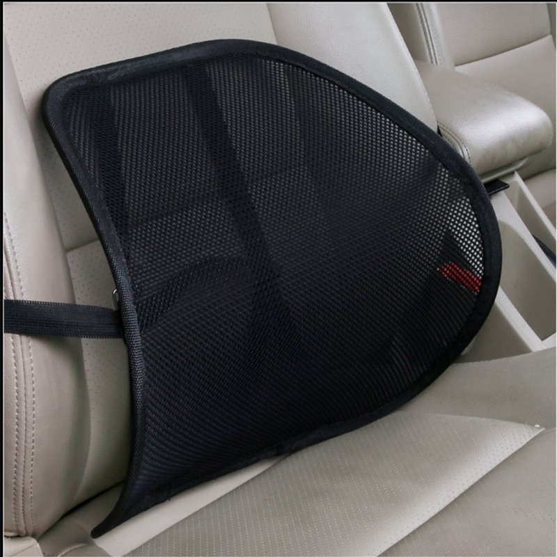 Car Care Back Cushion Close To Pillow Summer Breathable Car Office Seats All Season Ice Wire Ventilated Backrest Waist Pillow Cushion
