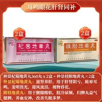 360 таблеток x 2 коробки + 2 коробки таблеток Guifu Dihuang [звон в ушах, головокружение, тоник для печени и почек]