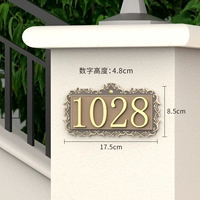 Четыре числа+дверной полосы