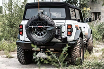 Ford Marmeca Conqueror front and rear bumper linkage spare tire rack Bronco modified off-road anti-collision insurance protection