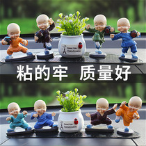 Car small monk on-board pendulum male upscale atmospheric net red car decorated in Yinglang Maiten Interior Supplies