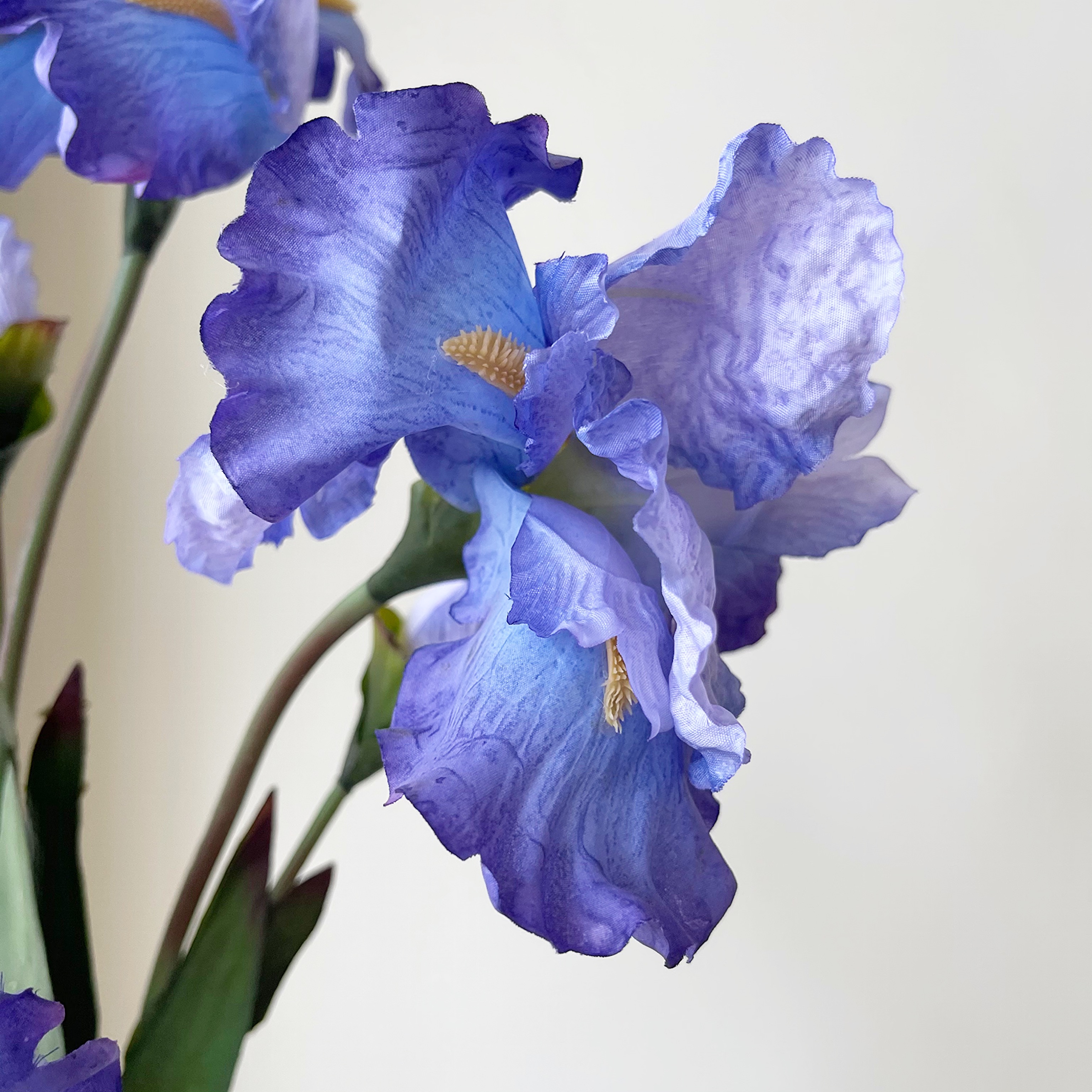 JUNJUN artificial flower Alice iris color high quality flower arrangement floor flower arrangement living room porch decoration flower
