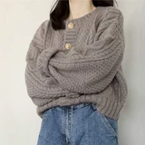 Куртка, демисезонный кардиган, трикотажный белый свитер, коллекция 2021, французский стиль, оверсайз