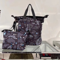 (Domestic Spot) Snow national sauce bape Ole starry empo Composition bag Bag Double Shoulder Bag Slanted Satchel