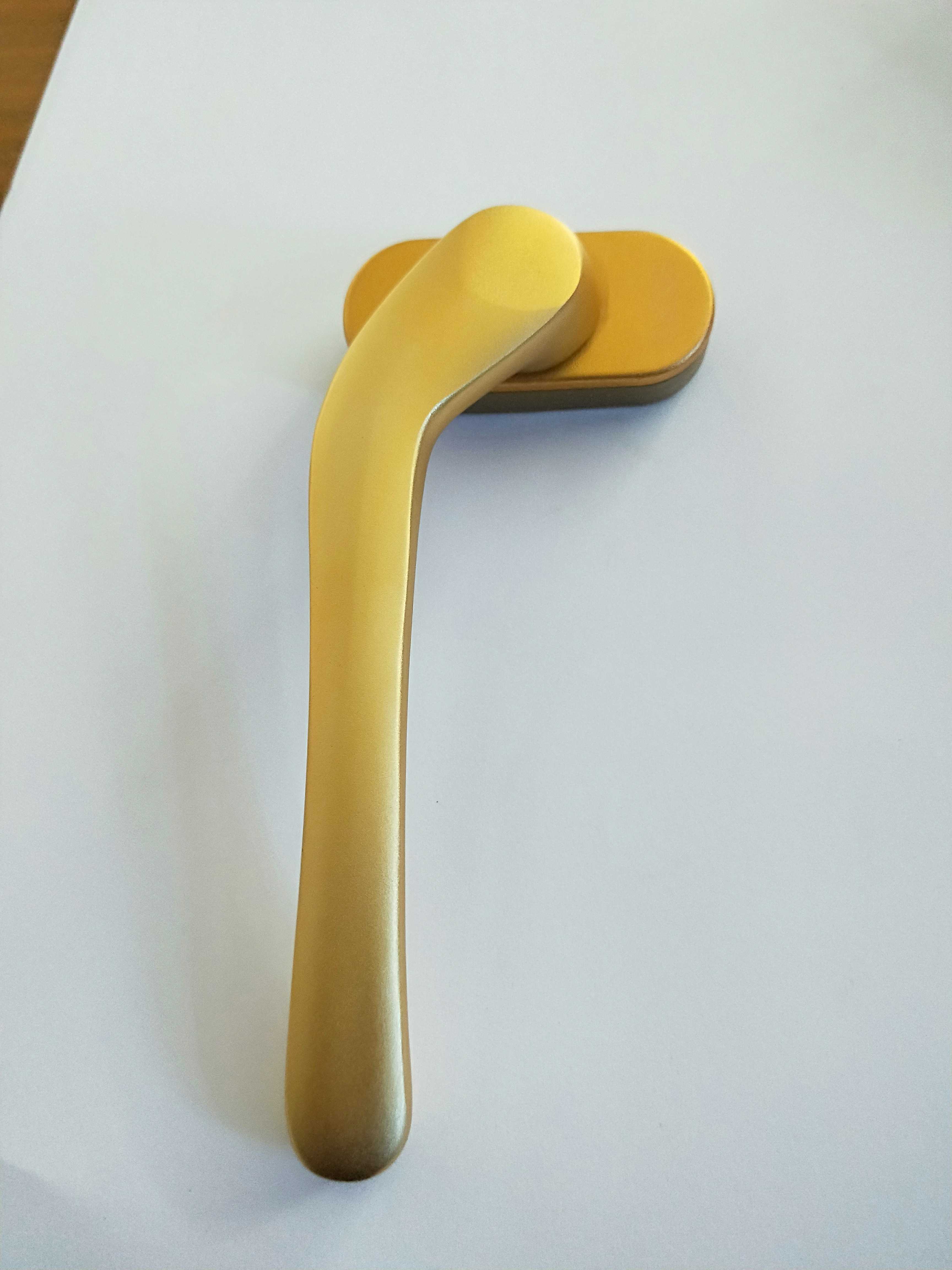 Broken Bridge Heat Insulation Aluminum Alloy Yarn Cord Outside Flat Open Upper Overhang Outside Suspended Crooked Handle Twill Handle Twill Handle.