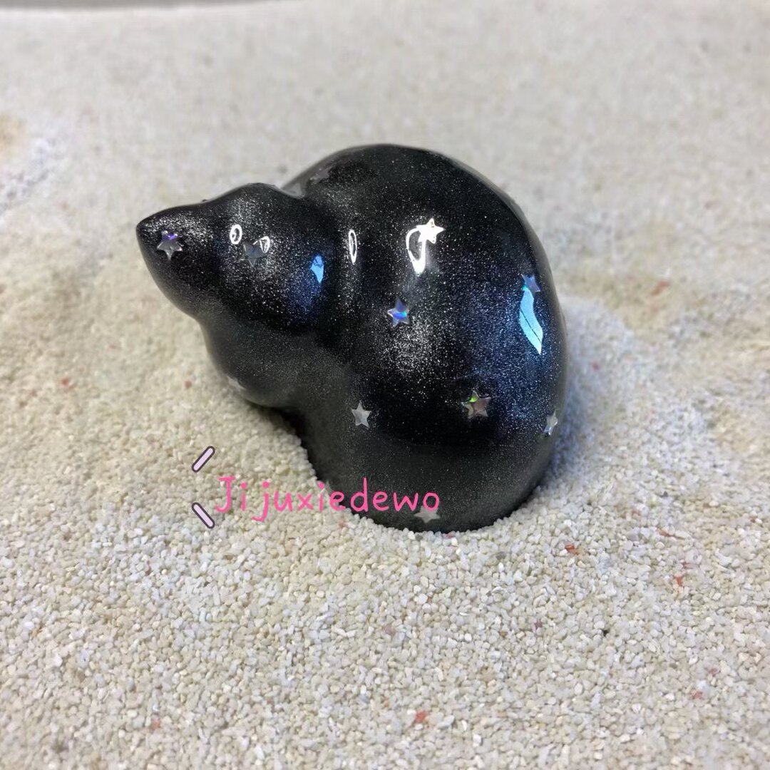 Resident crab replaces the black star sky hand-made BlackBerry BlackBerry Creative Shell Decoration Swing Parts DIY gift