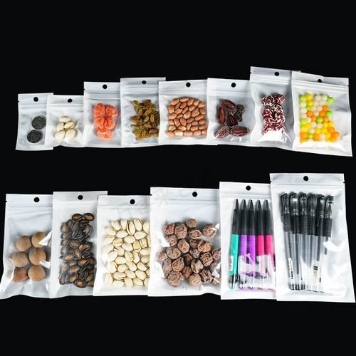 Белая жемчужная пленка Self -Sealling Bag Полупрозрачный