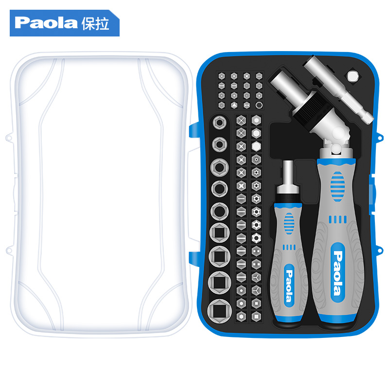 Paula 62-in-one screwdriver set combination Apple mobile phone laptop maintenance disassembly tool