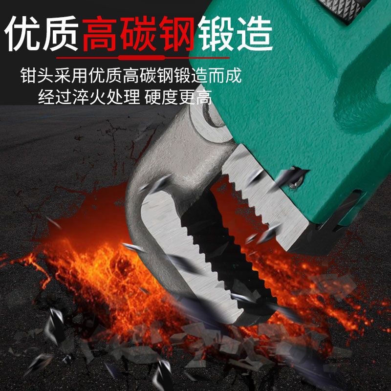 Paula Tube Pliers Universal Pipe Pliers Wrench Dual-use quick multifunction Wanuse household laryngeal forceps Water heating tube pliers