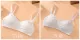 Cô gái cotton Nam Cực không có vòng thép học sinh trung học cơ sở phát triển áo ngực mỏng phần 8-13 tuổi đồ lót nữ nơ